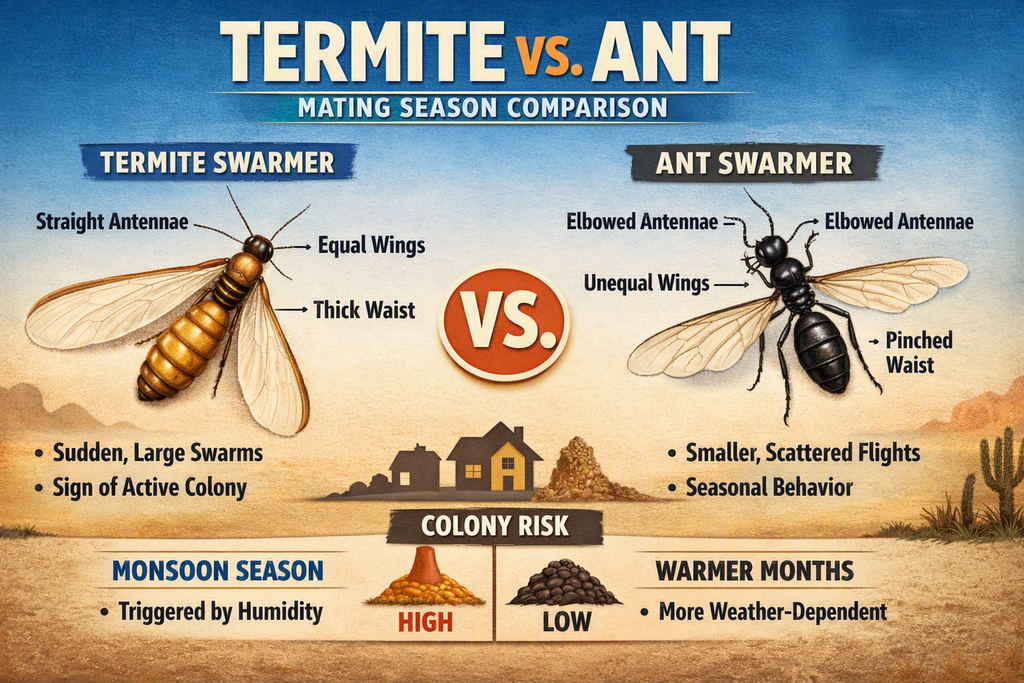 termite vs ant