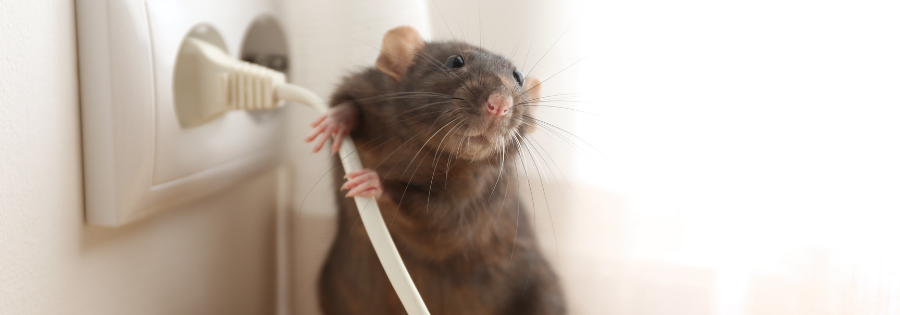 rodent and wires