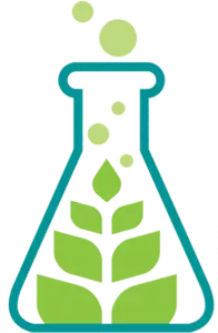 A test tube filled with a bright green liquid, with the word 'SCIENCE' written in the background, symbolizing scientific experimentation